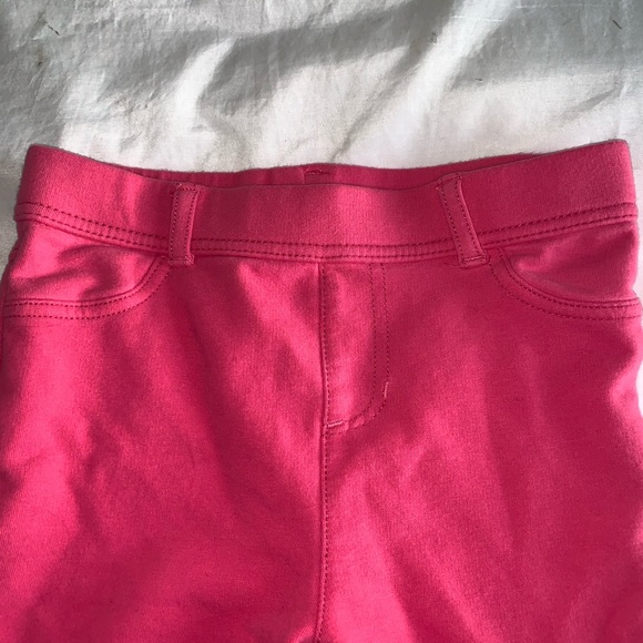 Girls pink jeggings - Picture 3 of 6
